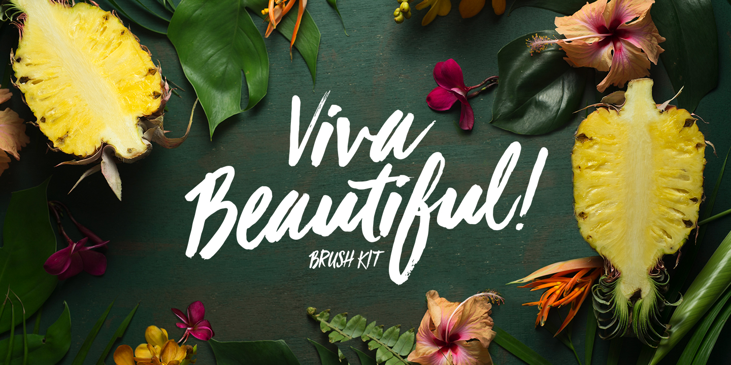 Viva Beautiful Font preview